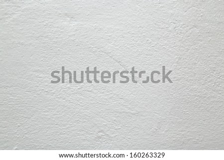 wall painted with white lime