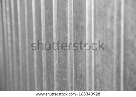galvanized metal as a background