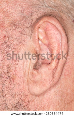 the old man\'s ear