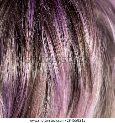 background purple hair