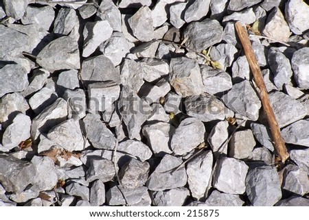 rocks gravel