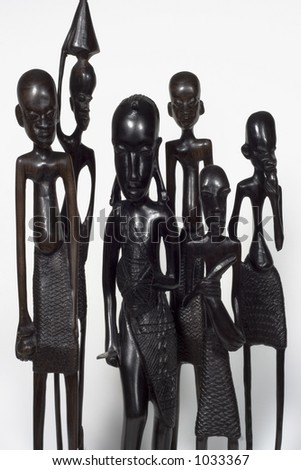 Large African Wood Carvings