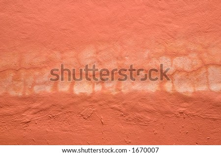 Paint Streaks from a wall in Mexico.