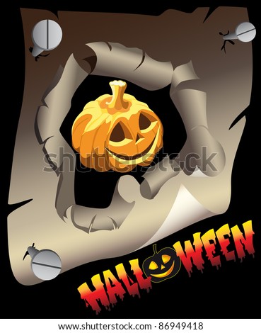 holiday Halloween (pumpkin roll paper)