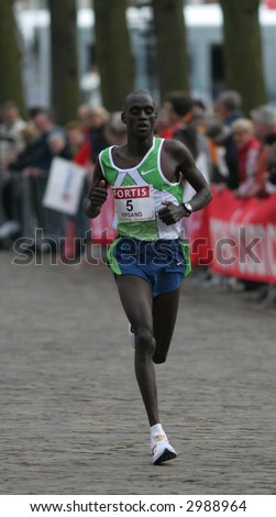 William Kipsang, finished fourth at the City-Pier-City loop the Hague 2007 (half marathon)