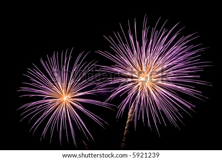 New Year fireworks