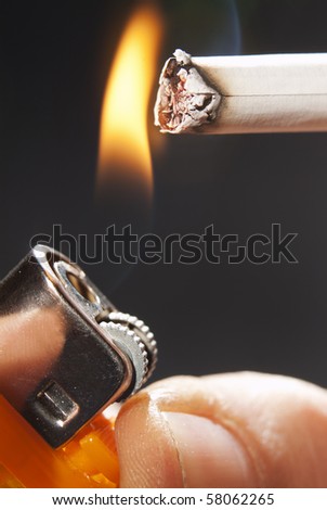 Burn Cigarette