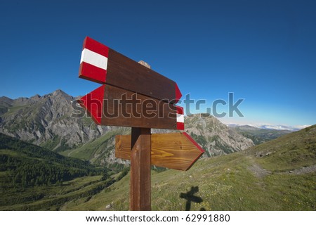 blank signpost clipart. wooden lank sign post