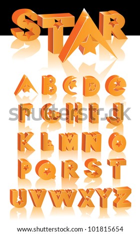 star alphabet