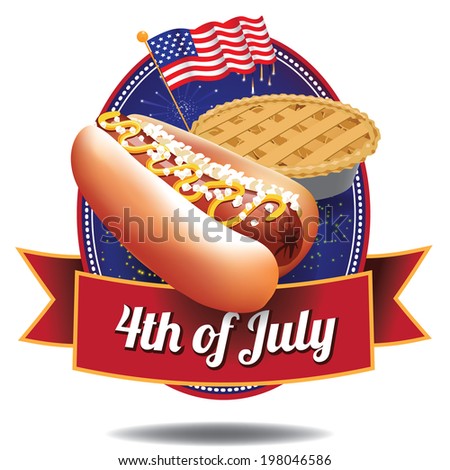 4th of July independence day icon 4th of July independence day icon