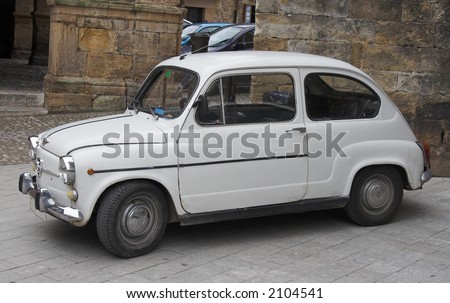 popular old small family spanish car