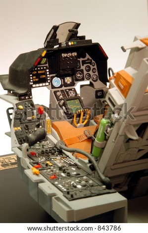 f 16 cockpit pictures. stock photo : F-16 cockpit