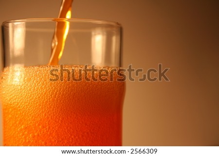 tasty orange drink
