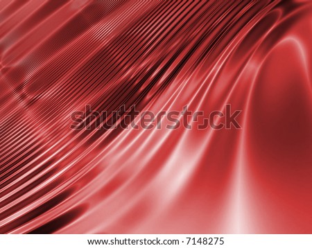 sensuous smooth red satin silk flowing fabric