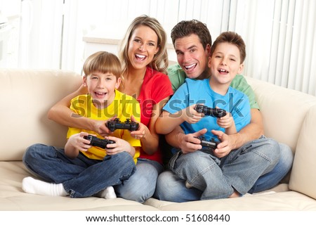 Children Playing Happy
