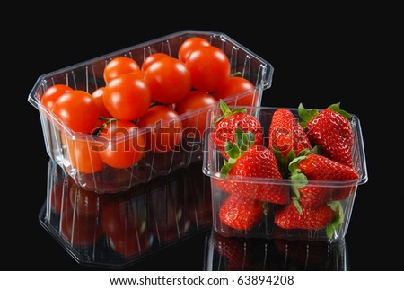 Tomatoes and strawberries