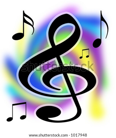 music notes. Music Notes Illustration