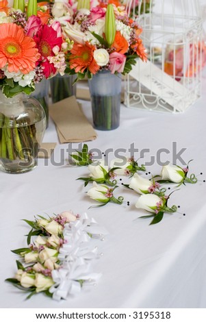 stock photo Wedding decorations