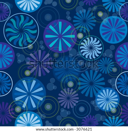 blue background patterns. Seamless wallpaper pattern