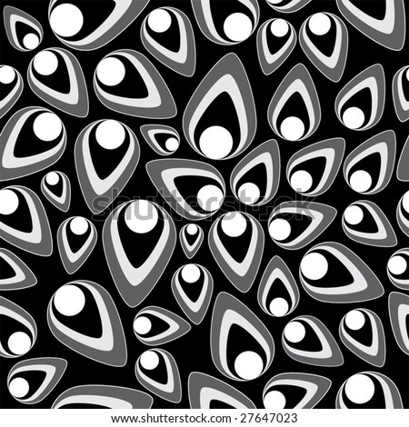 simple flower patterns black and white. tile pattern background,