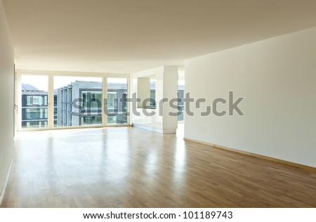 beautiful new apartment, interior open space