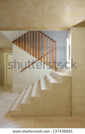 architecture modern design, interior home, staircase