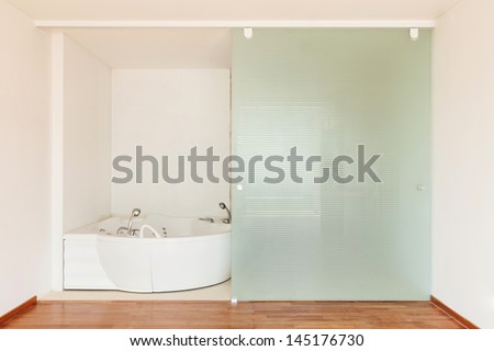 Interior Apartment, View Bathroom With Jacuzzi
