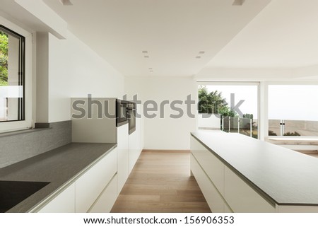 Beautiful New Apartment, Interior, Modern Kitchen