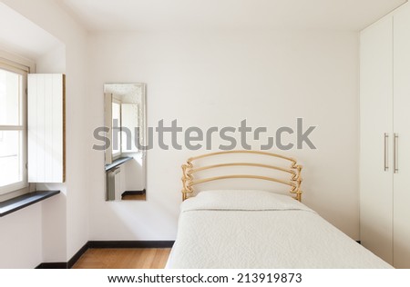 Nice apartment, interior, comfortable bedroom