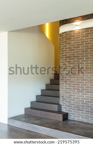 Architecture modern design, interior, staircase