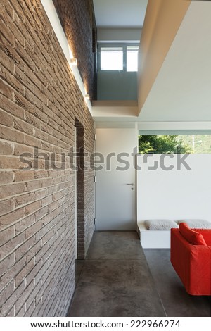 Architecture modern design, interior, detail living room