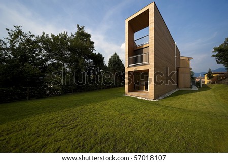 beautiful ecologic house, outdoors