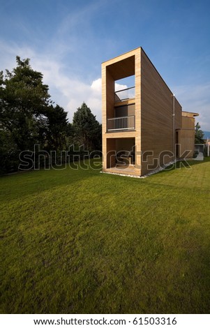 beautiful ecologic house, outdoors
