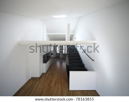 beautiful modern apartment, loft duplex