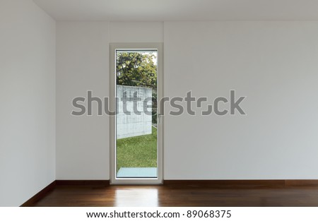 new apartment, door window