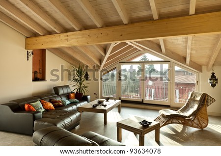 Interior New Loft, Ethnic Furniture, Livingroom