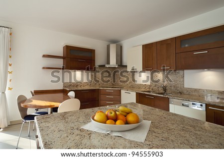 new apartment, kitchen view