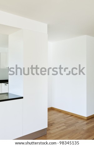 beautiful new  apartment, interior, detail open space
