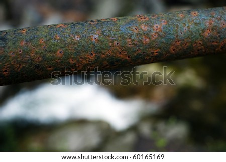 rusty pipe