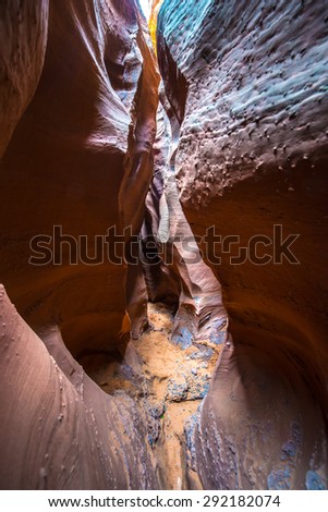 Spooky Gulch Short Canyon Grand Staircase-Escalante