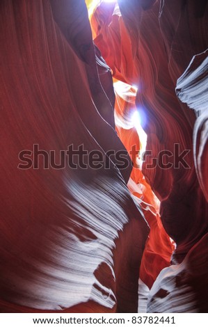 HDR image of Antelope Canyon in Page Arizona