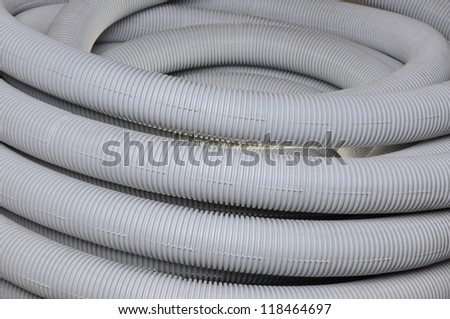 Corrugated pipe for electrical installations