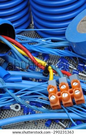 Electrical component kit for use in electrical installations