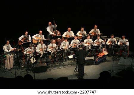 Concert of Croatian radio and television tamburitza orchestra in Kerempuh 30.10.2006