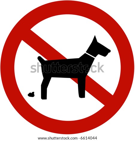 Dog Poop Sign