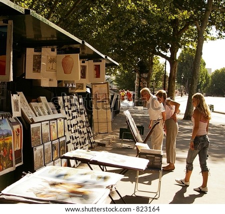 Painting Seller Paris