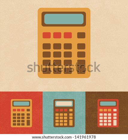 Retro Icons Calculator Retro Icons Calculator