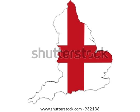 stock photo : England Map and