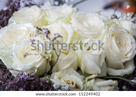rose floral  wedding luxury decoration