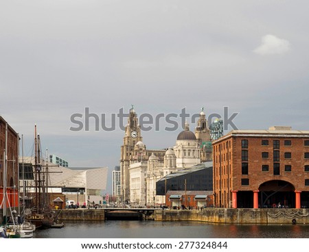 Liverpool albert Dock and Historic architecture